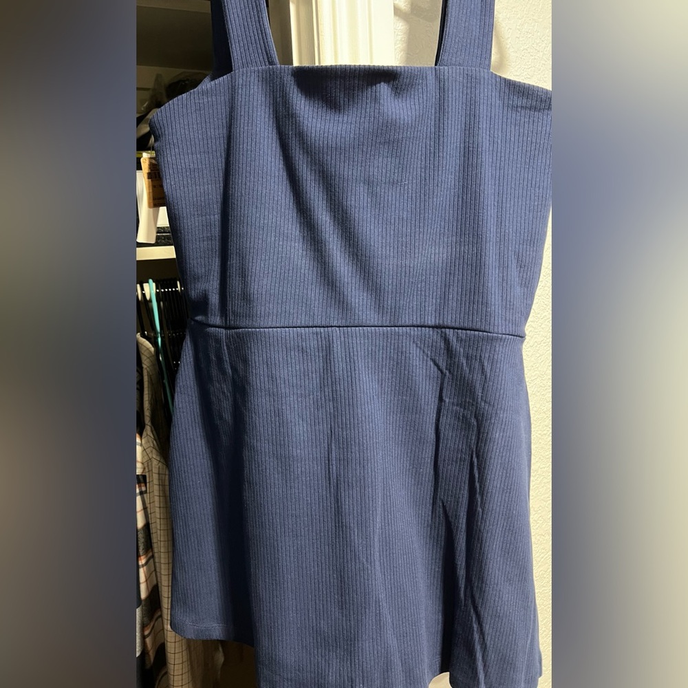 Brand new XL navy blue dress w/ attached shirts under by Victoria Secrets PINK
